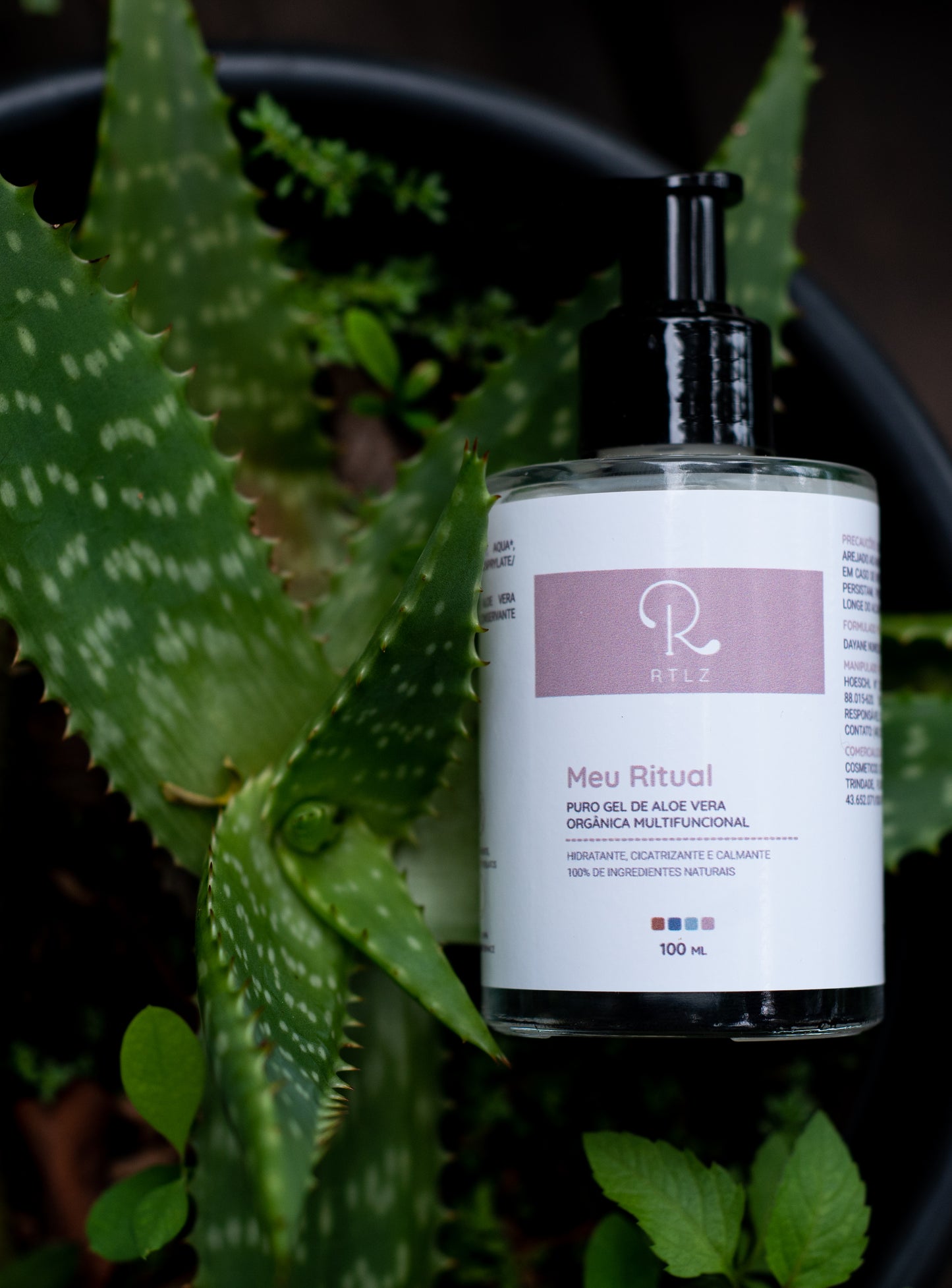 Gel de Aloe Vera orgânica